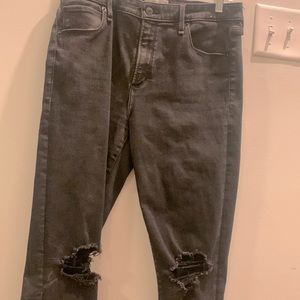 Just some loved black jeans